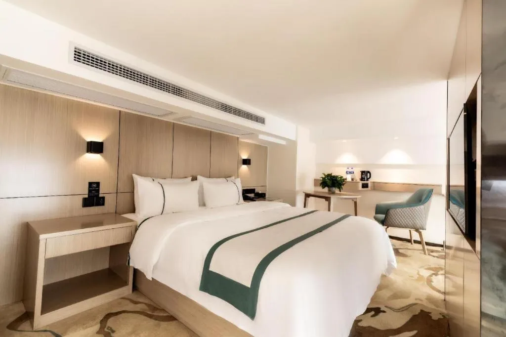 Bed in City Comfort Inn Hefei Mingzhu Square Fanhua Avenue