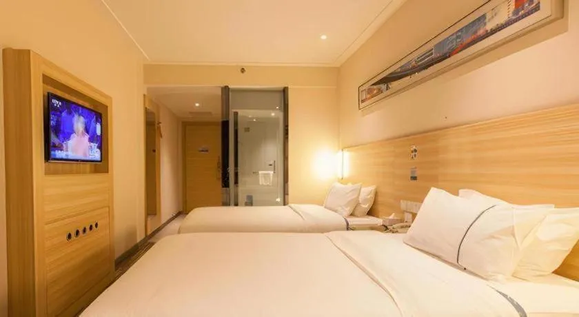 Bed in City Comfort Inn Wuhan Zoo Guobo Maying Road Metro Station