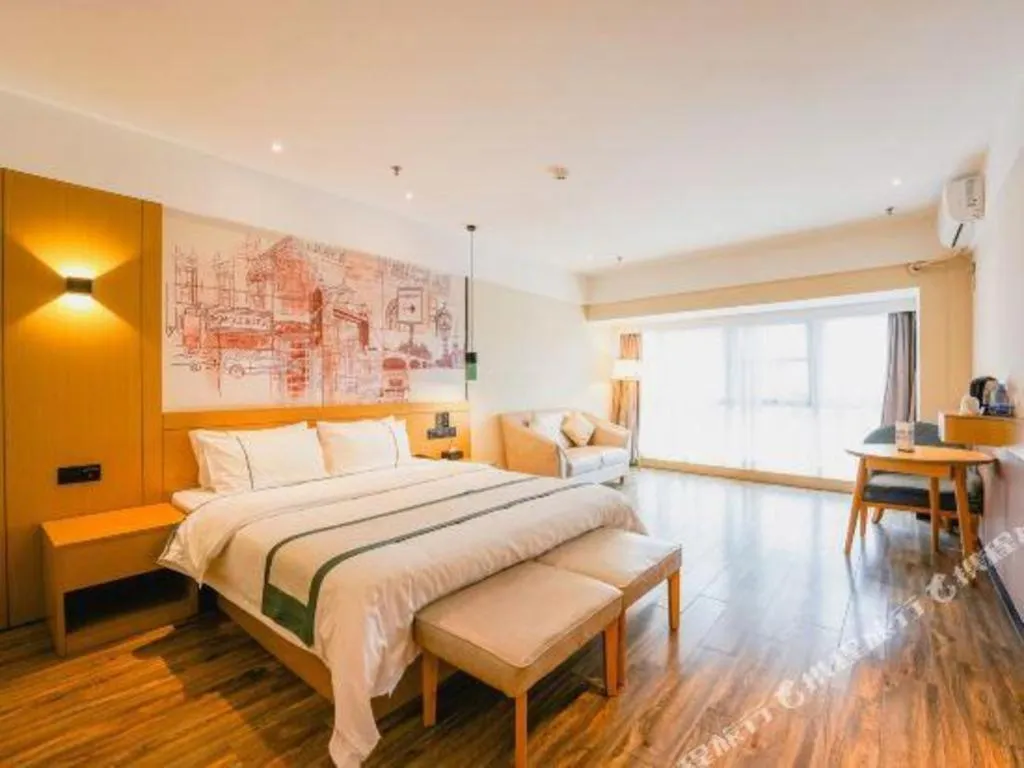 Bed in City Comfort Inn Nanchang Jiangxi Normal University