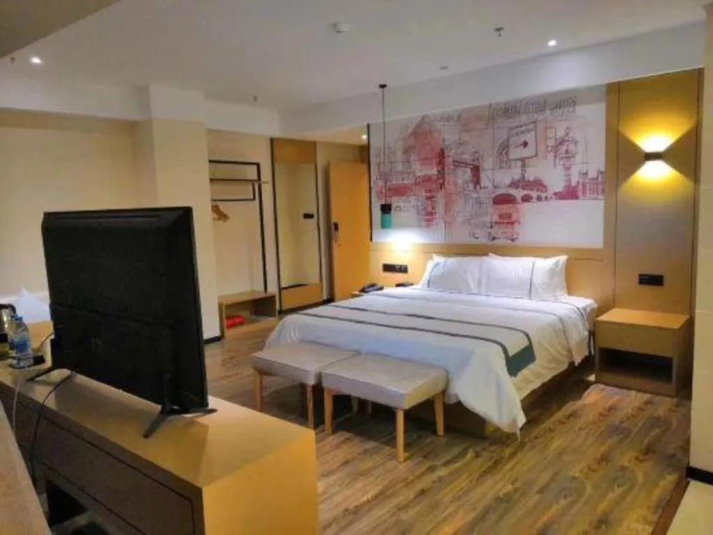 Bed in City Comfort Inn Nanchang Jiangxi Normal University