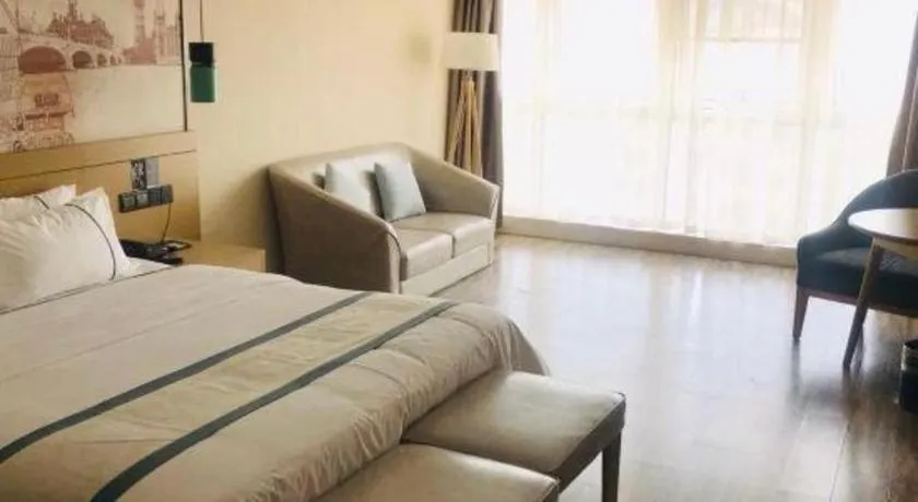 Bed in City Comfort Inn Nanchang Jiangxi Normal University