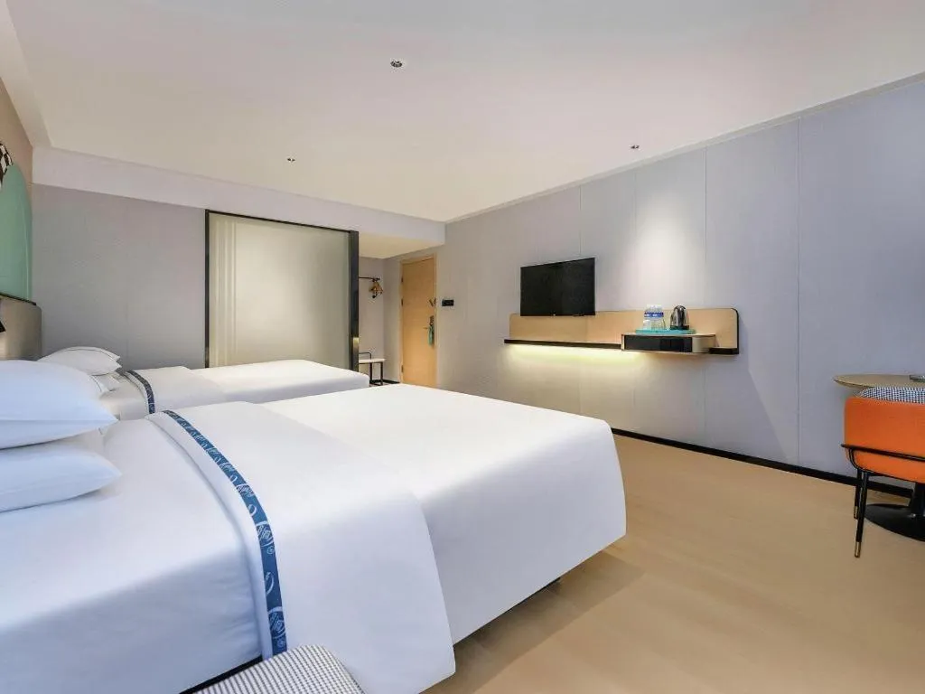 Bed in City Comfort Inn Chongqing Shiqiao Plaza Metro Station