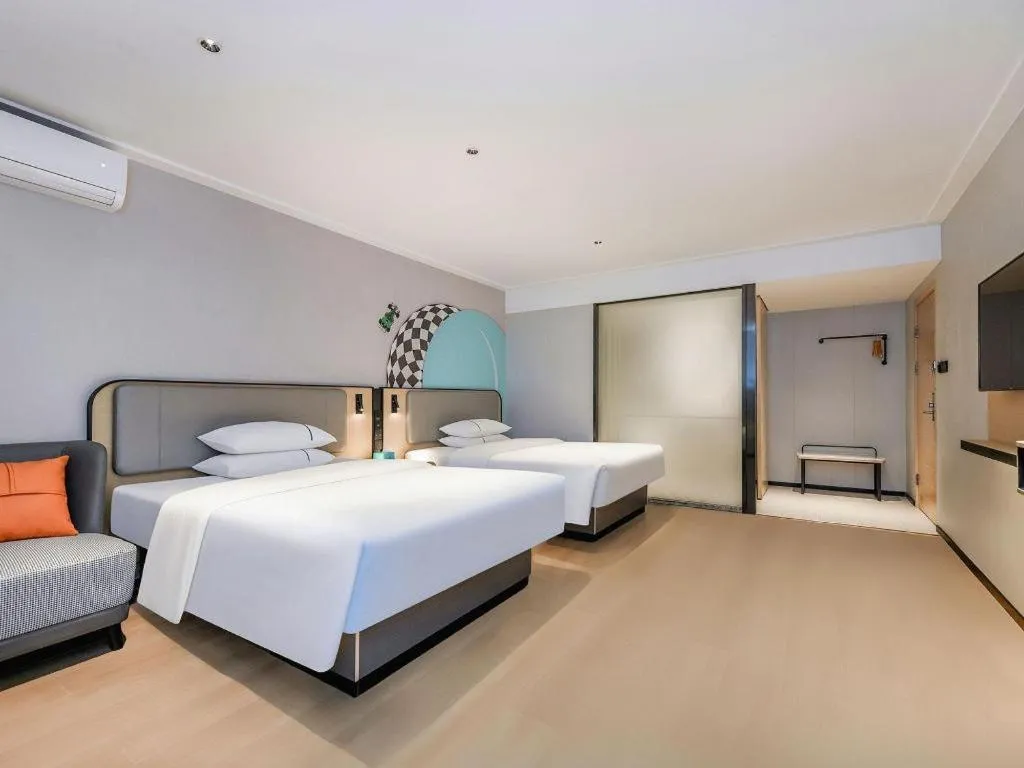 Bed in City Comfort Inn Chongqing Shiqiao Plaza Metro Station