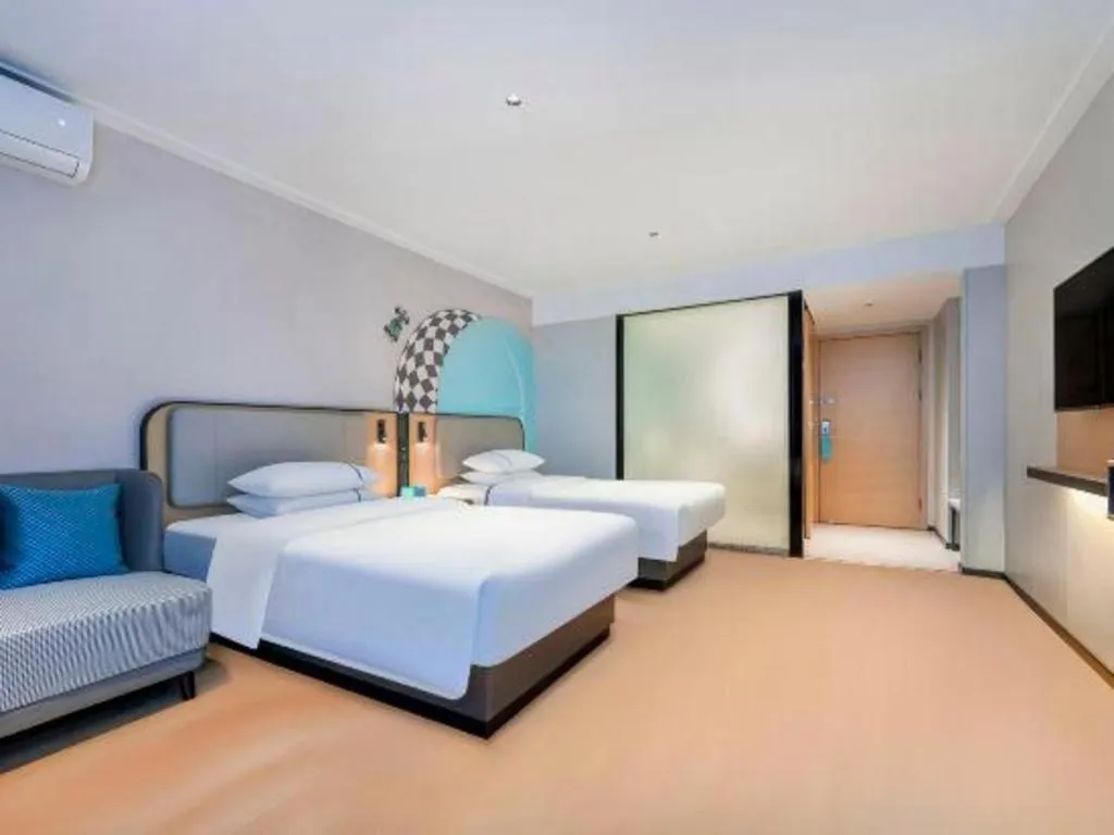 Bed in City Comfort Inn Chongqing Shiqiao Plaza Metro Station