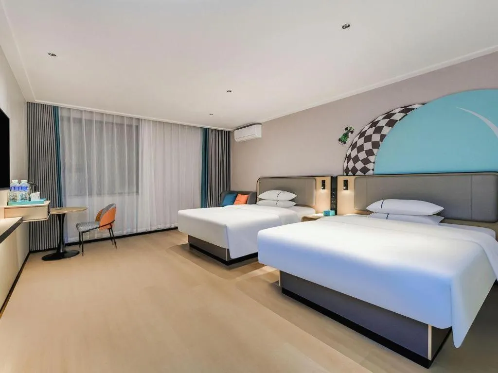 Bed in City Comfort Inn Chongqing Shiqiao Plaza Metro Station