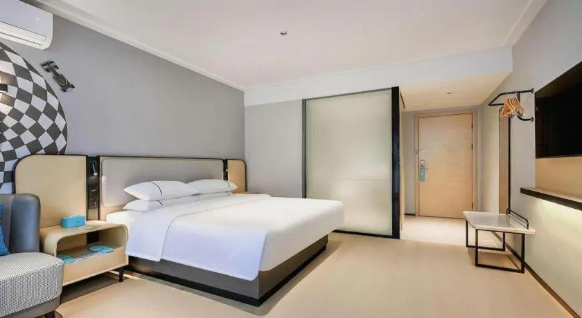 Bed in City Comfort Inn Chongqing Shiqiao Plaza Metro Station