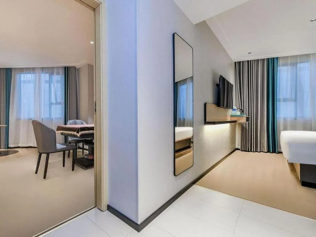 Bed in City Comfort Inn Chongqing Shiqiao Plaza Metro Station