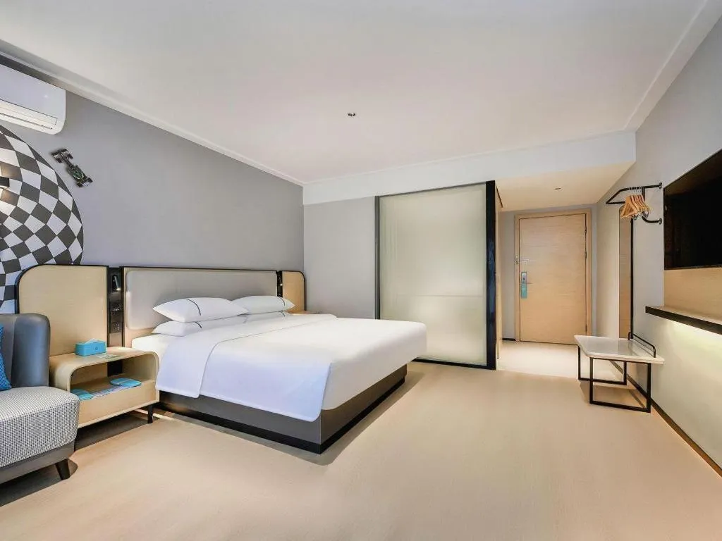 Bed in City Comfort Inn Chongqing Shiqiao Plaza Metro Station