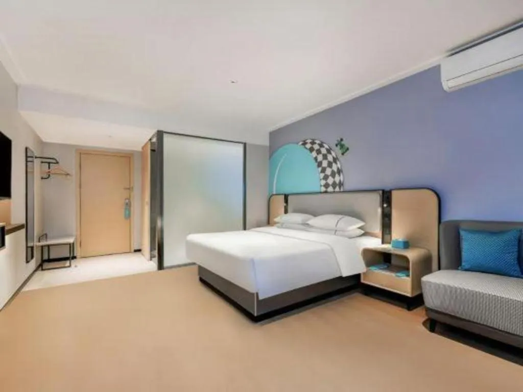 Bed in City Comfort Inn Chongqing Shiqiao Plaza Metro Station