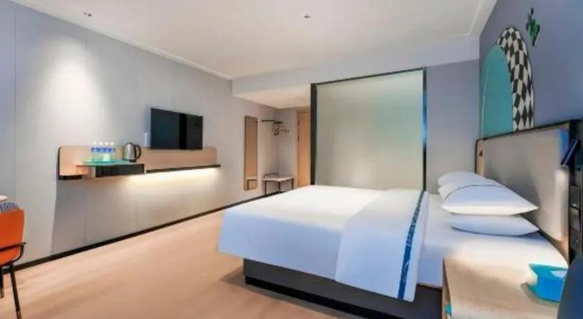 Bed in City Comfort Inn Chongqing Shiqiao Plaza Metro Station