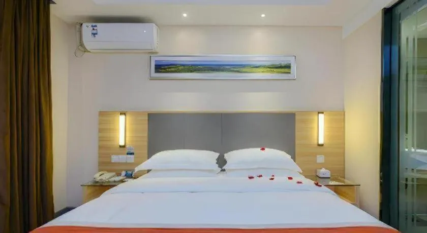 Bed in City Comfort Inn Chongqing Daping Shidai Tianjie