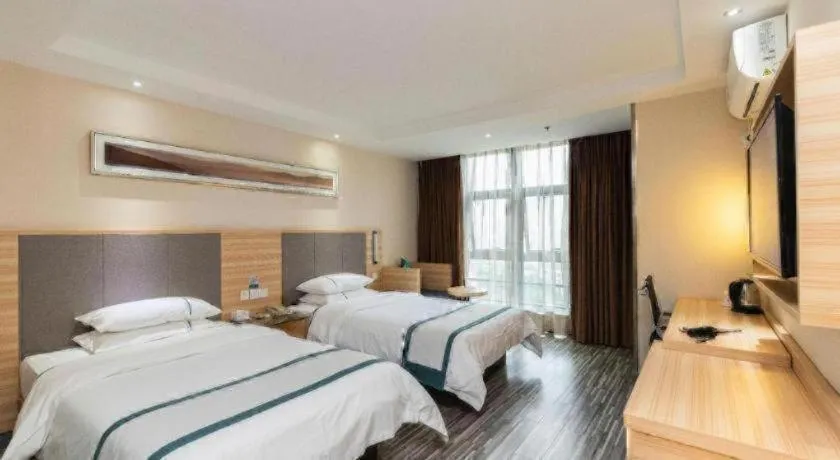 Bed in City Comfort Inn Chongqing Daping Shidai Tianjie