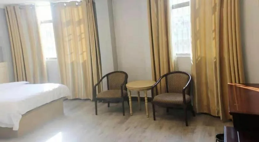 Bed in City Comfort Inn Shaoguan High-speed Railway Station Xilian Examination Center