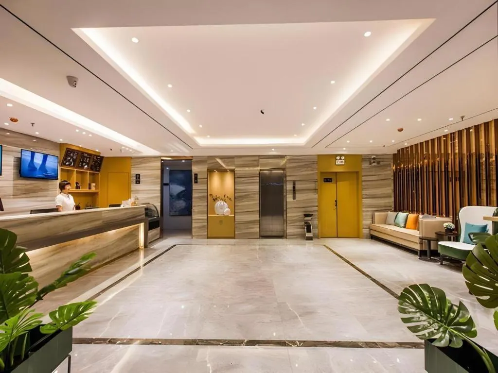 Bed in City Comfort Inn Shaoguan High-speed Railway Station Xilian Examination Center