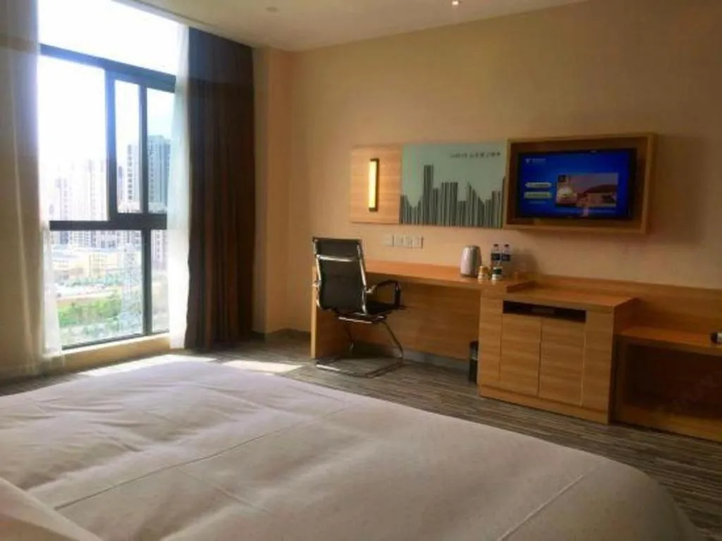 Bed in City Comfort Inn Hefei Binhu Wanghu Building Exhibition Center