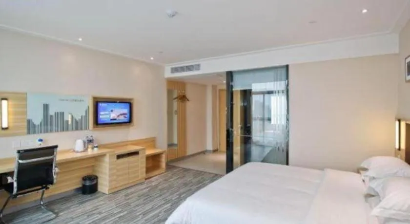 Bed in City Comfort Inn Hefei Binhu Wanghu Building Exhibition Center