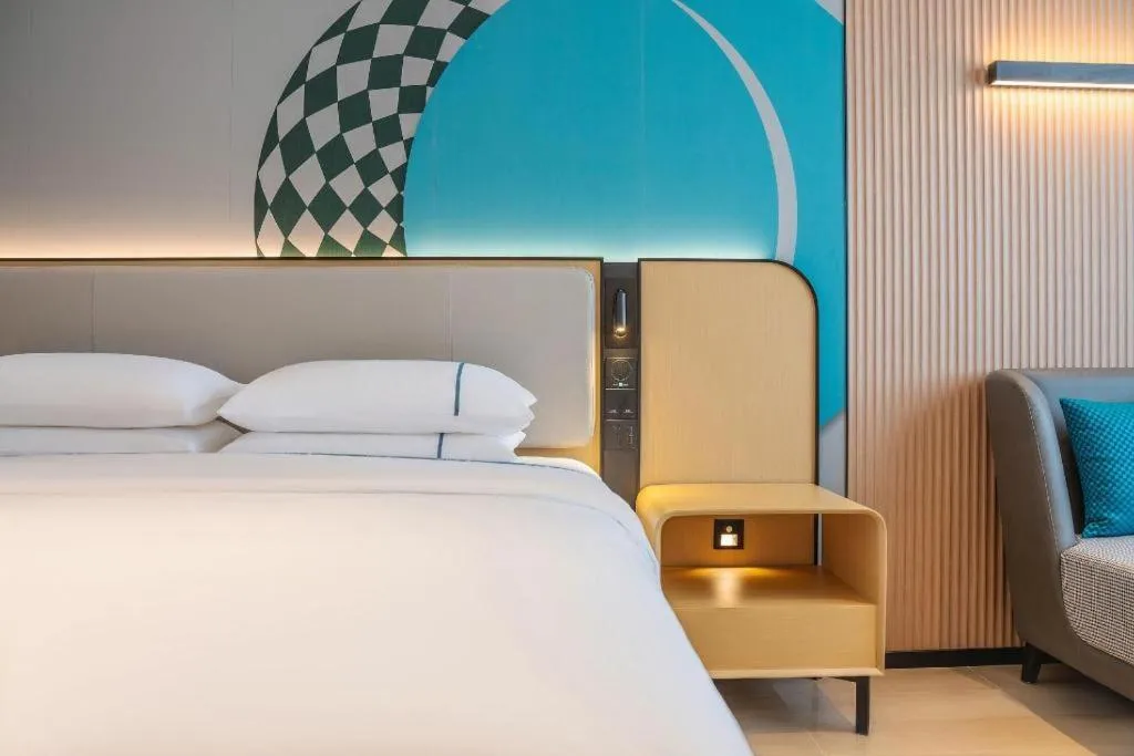 Bed in City Comfort Inn Zhanjiang Mazhang Pedestrian Street High-speed Railway West Station