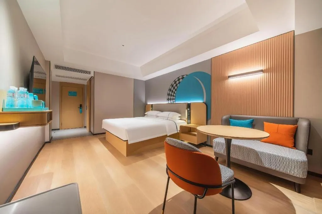 Bed in City Comfort Inn Zhanjiang Mazhang Pedestrian Street High-speed Railway West Station