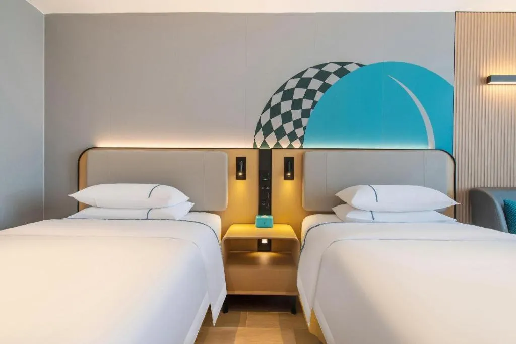 Bed in City Comfort Inn Zhanjiang Mazhang Pedestrian Street High-speed Railway West Station