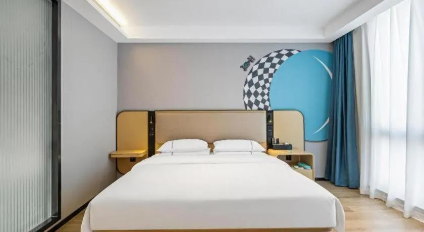 Bed in City Comfort Inn Suzhou Zhangjiagang Jingang Changjiang Xi Road