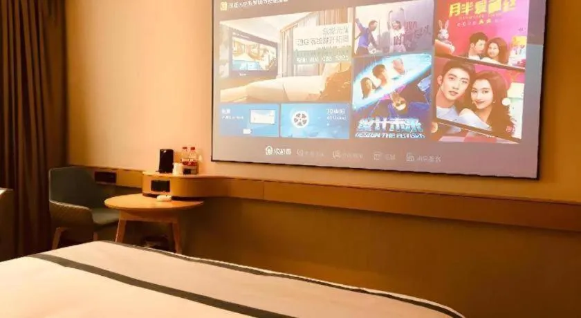 Bed in City Comfort Inn Yingcheng Walking Street