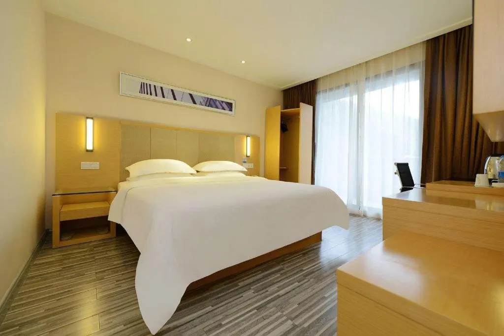 Bed in City Comfort Inn Tongren High-speed Railway Station