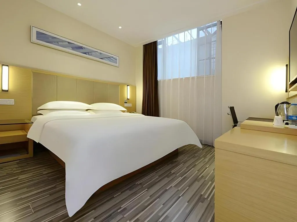 Bed in City Comfort Inn Tongren High-speed Railway Station