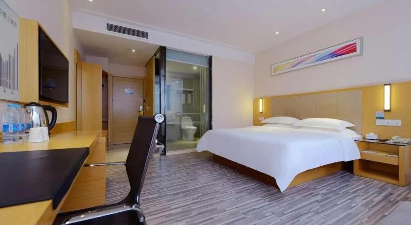 Bed in City Comfort Inn Tongren High-speed Railway Station