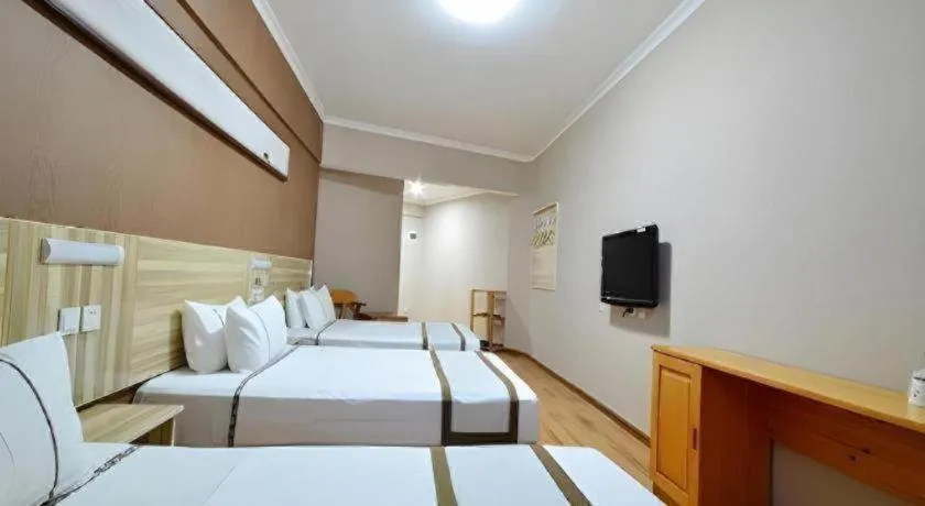 Bed in JTour Inn Wuchang Zhongnan University of Economics and Law