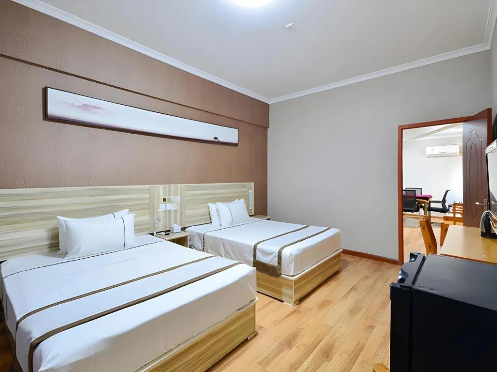 Bed in JTour Inn Wuchang Zhongnan University of Economics and Law