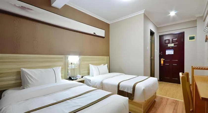 Bed in JTour Inn Wuchang Zhongnan University of Economics and Law