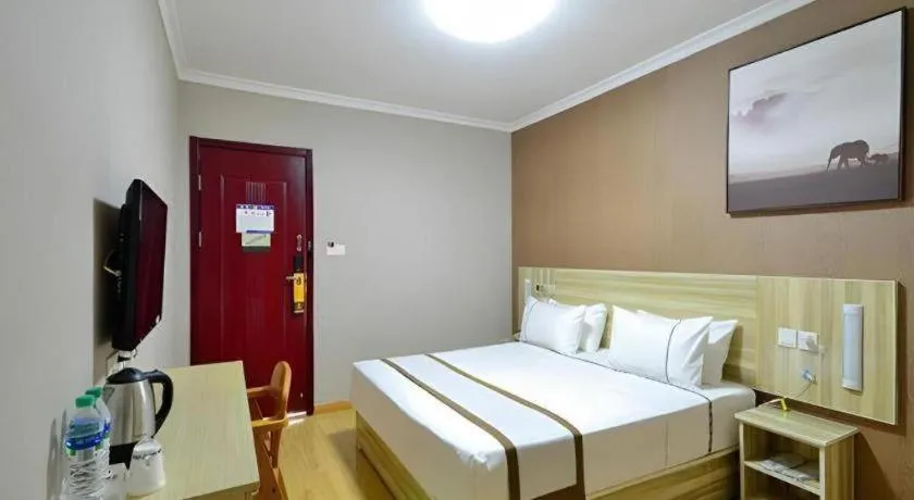 Bed in JTour Inn Wuchang Zhongnan University of Economics and Law