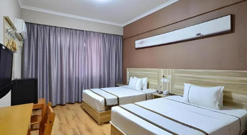 Bed in JTour Inn Wuchang Zhongnan University of Economics and Law