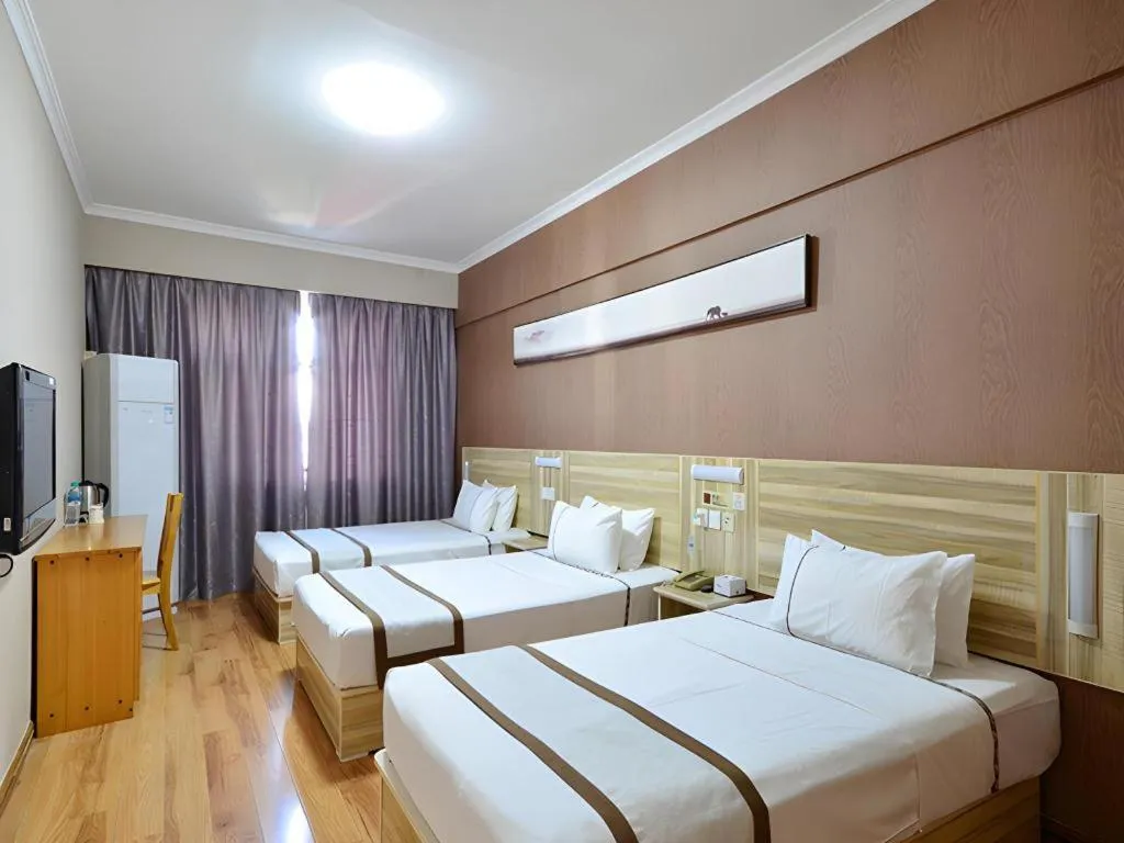 Bed in JTour Inn Wuchang Zhongnan University of Economics and Law
