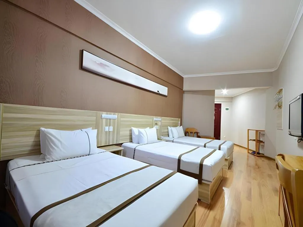 Bed in JTour Inn Wuchang Zhongnan University of Economics and Law