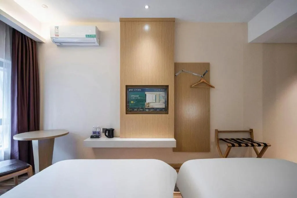 Bed in City Comfort Inn Wuhan Jianghan Road Wangjiaxiang Matou