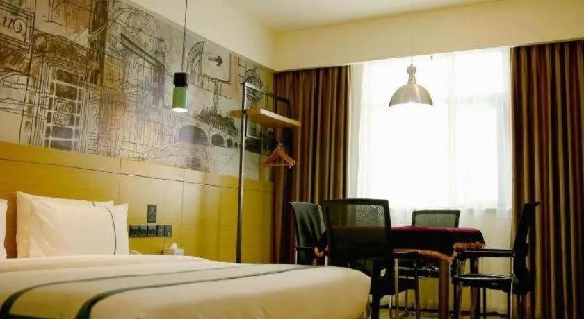 Bed in City Comfort Inn Xiaogan Xiaochang Bus Passenger Station