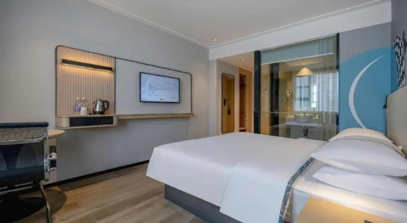 Bed in City Comfort Inn Nanning East Railway Station