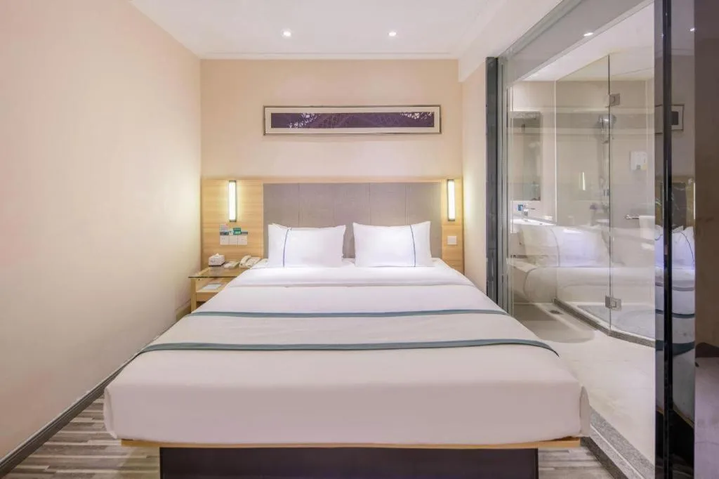 Bed in City Comfort Inn Nanning Railway East Station Langdong Bus Station