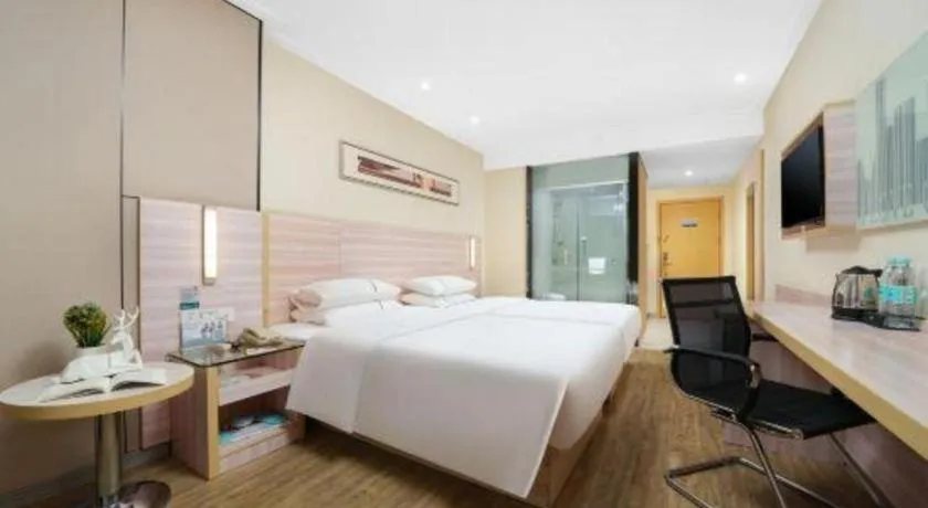 Bed in City Comfort Inn Nanning Railway East Station Langdong Bus Station