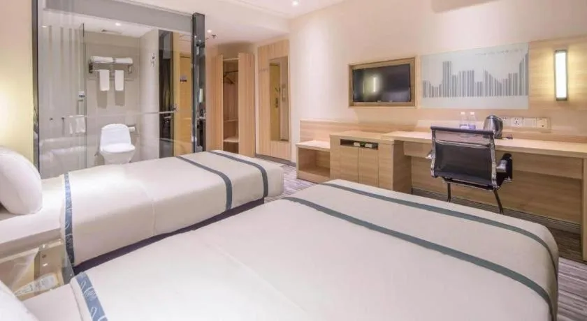 Bed in City Comfort Inn Nanning Railway East Station Langdong Bus Station