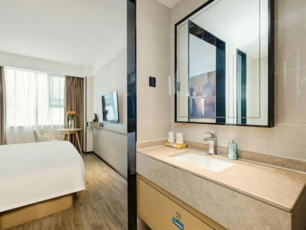 Bed in City Comfort Inn Guigang Hecheng Wanda Plaza