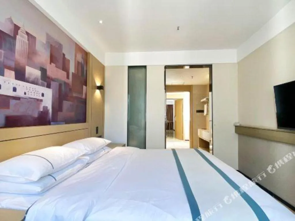 Bed in City Comfort Inn Guigang Hecheng Wanda Plaza