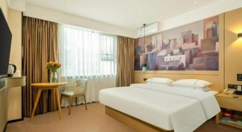Bed in City Comfort Inn Guigang Hecheng Wanda Plaza