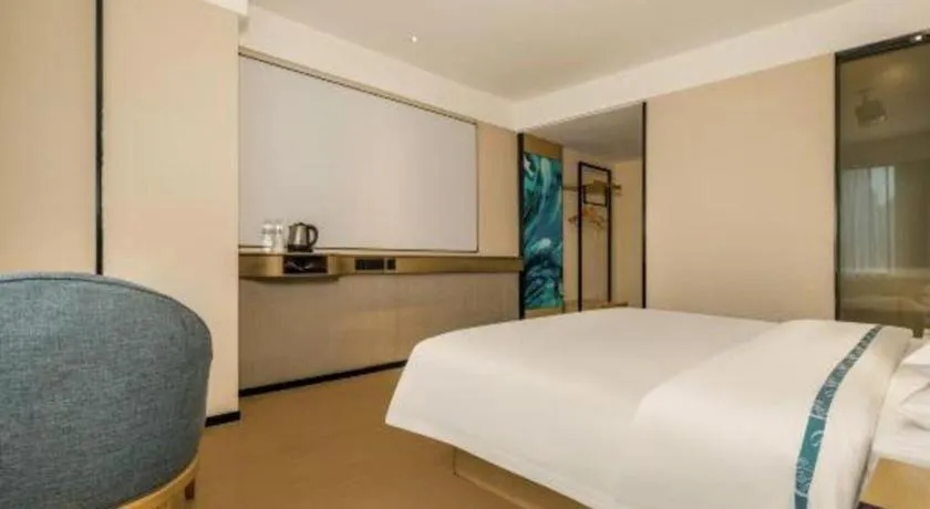 Bed in City Comfort Inn Guigang Hecheng Wanda Plaza