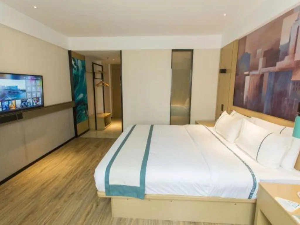 Bed in City Comfort Inn Guigang Hecheng Wanda Plaza