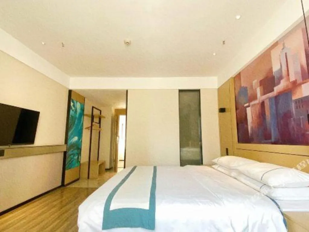 Bed in City Comfort Inn Guigang Hecheng Wanda Plaza