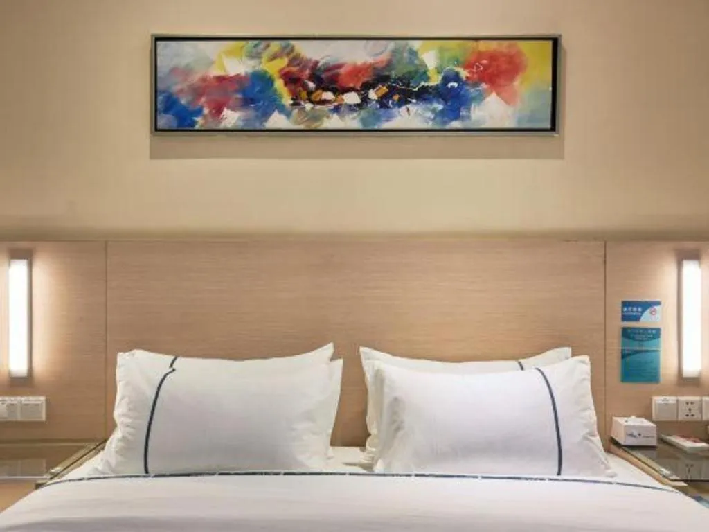 Bed in City Comfort Inn Liuzhou Baisha Bus Station Shengli Barbecue City