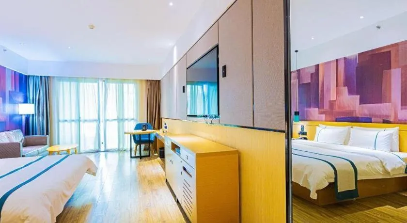 Bed in City Comfort Inn Guilin City Hall