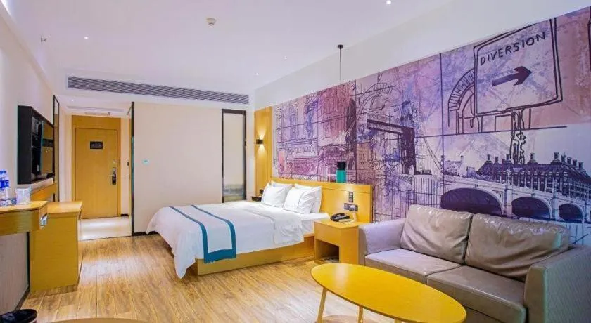 Bed in City Comfort Inn Guilin City Hall